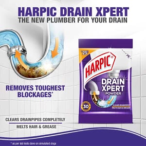 HARPIC DRAIN EXPERT POWDER